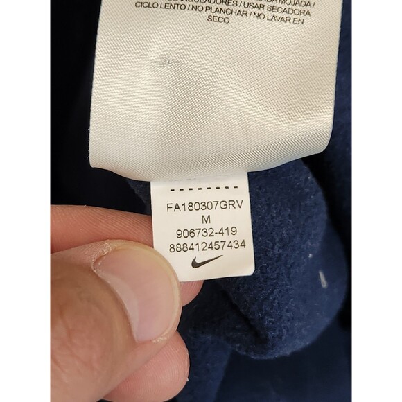 Nike New England Patriots Sweatpants Men's M Blue NFL On Field Fleece Lined - Picture 8 of 8